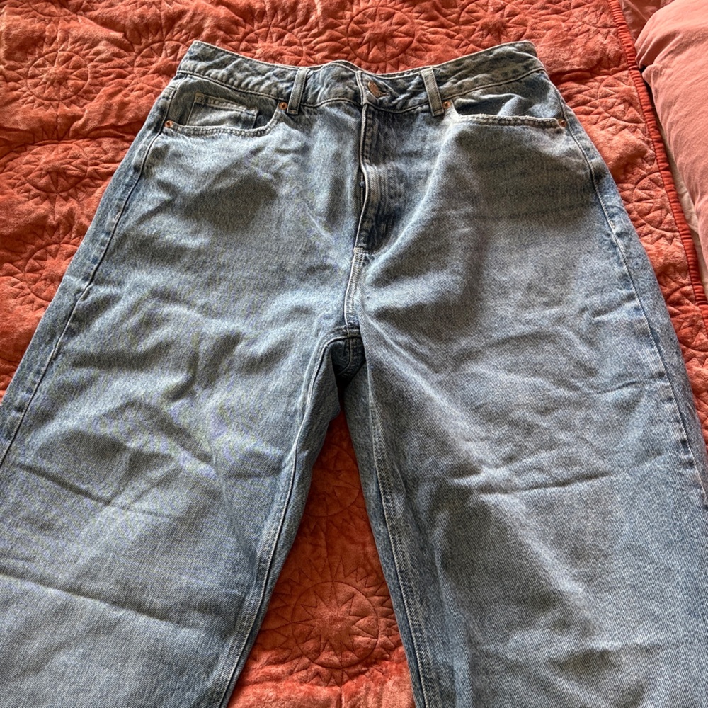 Classic Blue women’s garage baggy Jeans